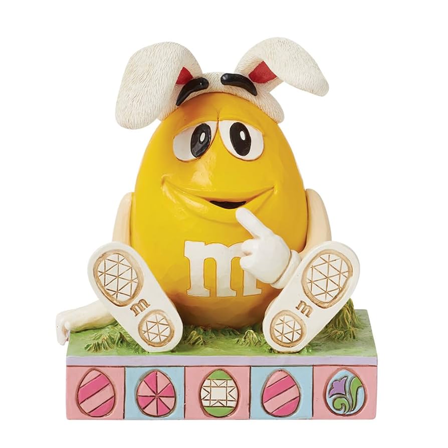 Amazon.com: Enesco M&M's by Jim Shore M&M Yellow Character